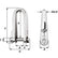 Wichard Key Pin Shackle  Diameter 6mm  14 1433W