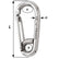 Wichard Symmetric Carbine Hook  Length 80mm  516 2315W