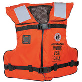 Mustang Type IIIV Work Vest  Orange  Adult Universal MV31922016