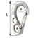 Wichard 3 HR Safety Snap Hook  75mm 2381W