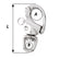 Wichard 378 Snap Shackle wSwivel  Clevis Pin 2476W