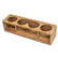 Whitecap Four DrinkBinocular Rack  Teak 62632
