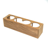 Whitecap Four DrinkBinocular Rack  Teak 62632