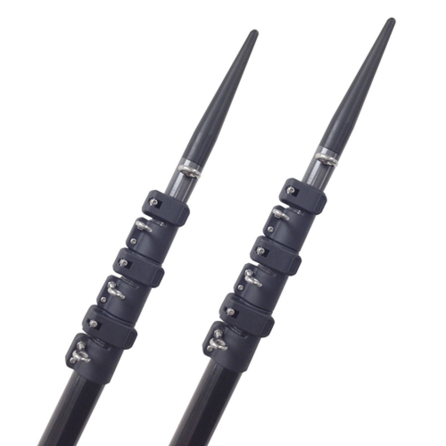 Lees 20 Telescoping Carbon Fiber Outrigger Poles fSidewinder Mount CT3920
