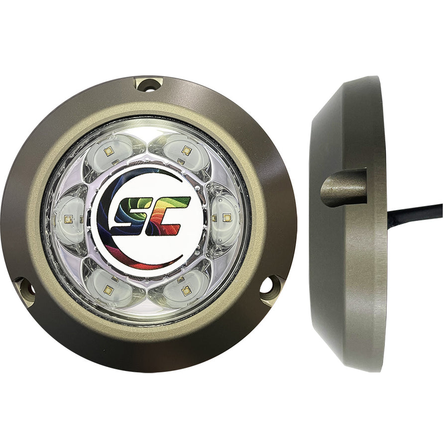 ShadowCaster SC3 Series Underwater Light  FullColor Change  12Color Standard or Unlimited Colors wShadowNET SC3CCALSM