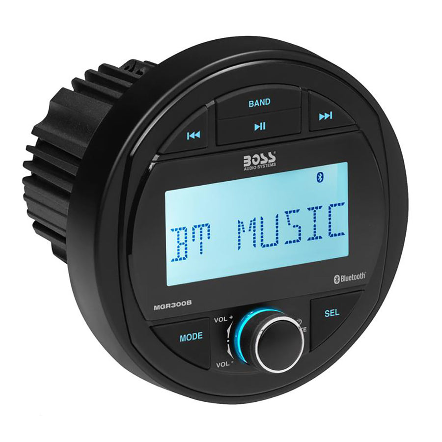 Boss Audio MGR300B Marine Stereo wAMFMBTUSB MGR300B