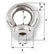 Wichard 38 Eye Nut  1316 Diameter 6351W