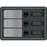 Blue Sea 8665 Contura 3 Bilge Pump Control Panel 8665