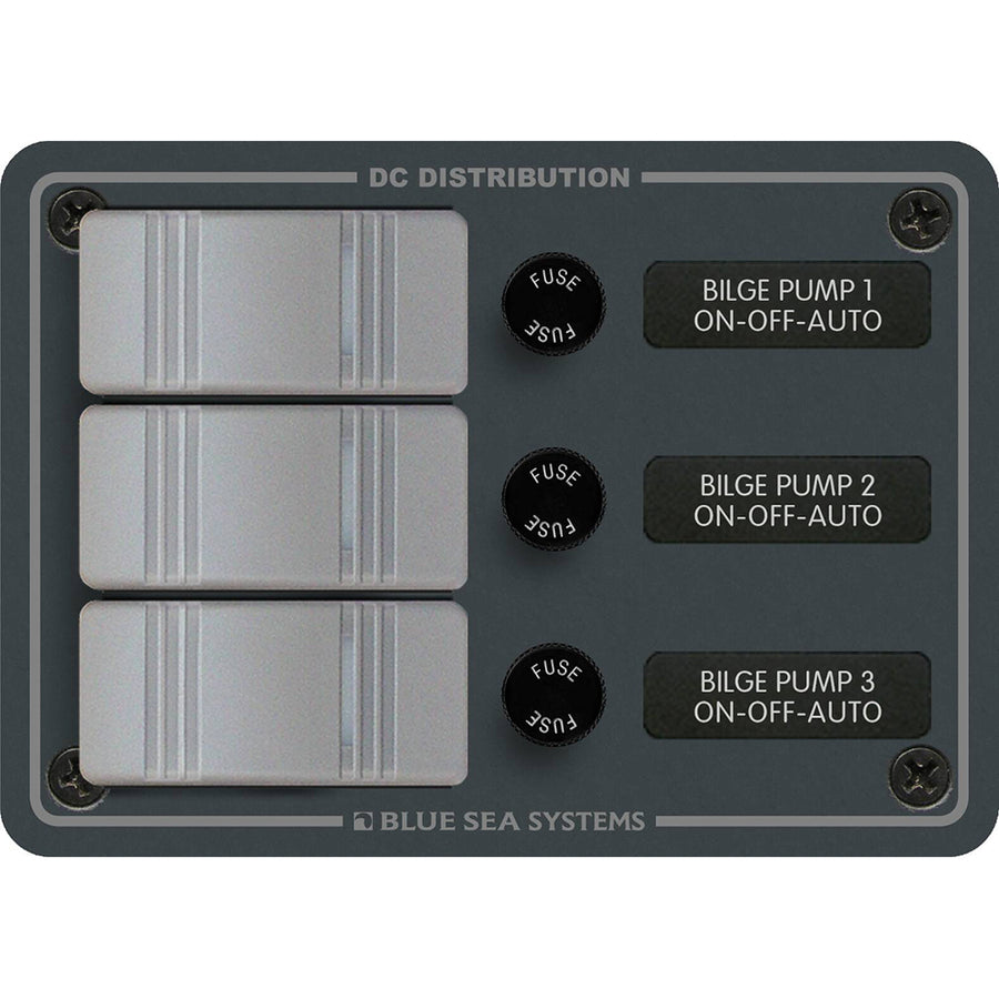 Blue Sea 8665 Contura 3 Bilge Pump Control Panel 8665