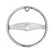 Schmitt Marine  Ongaro Wheel  155 wKnob for 34 Teleflex Tapered Shaft 50003