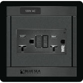 Blue Sea 1499  360 Panel  120V AC GFCI Dual Outlet 1499