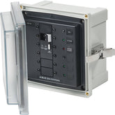 Blue Sea 3123  SMS Panel Enclosure wELCI 32A  3 Blanks  230V AC 3123