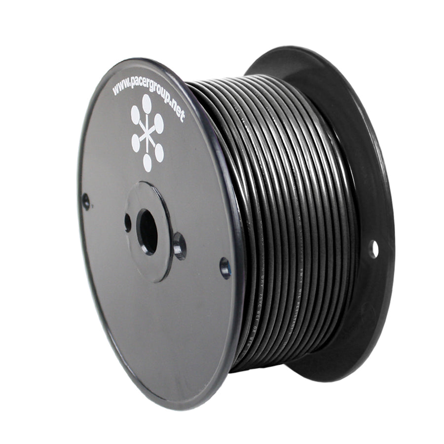 Pacer Black 16 AWG Primary Wire  250 WUL16BK250