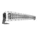 Black Oak Pro Series 30 Curved Double Row 40 LED Light Bar  Combo Optics  White Housing 40CCMD5OS