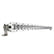 Black Oak Pro Series 30 Single Row 30 LED Light Bar  Combo Optics  White Housing 30CMS5OS
