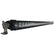Black Oak 40 Single Row LED Light Bar  Combo Optics  Black Housing  Pro Series 30 40CS5OS