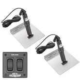 Lectrotab XKA Stainless Steel Trim Tab Kit wRocker Switch  9 x 9 XKAF9X9