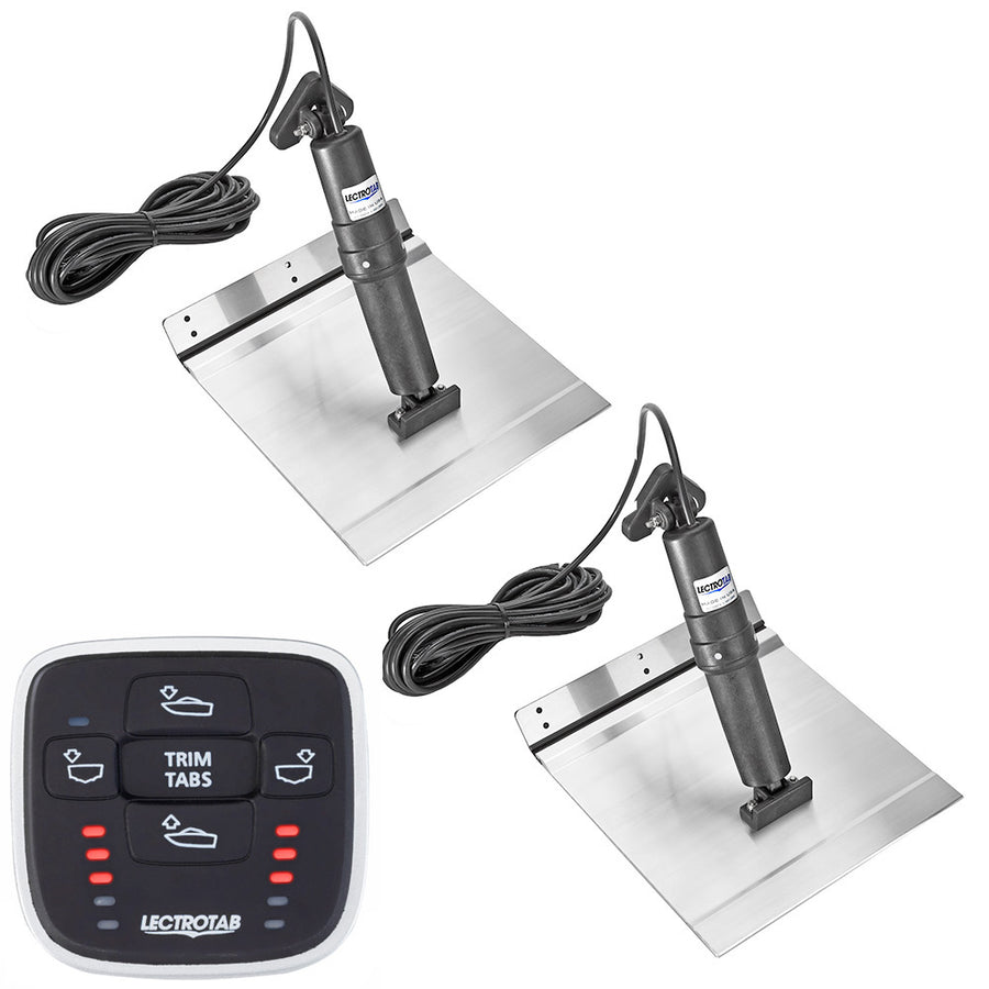 Lectrotab XKA Aluminum Alloy Trim Tab Kit wMLC1 Control  12 x 24 XKASML12X24A