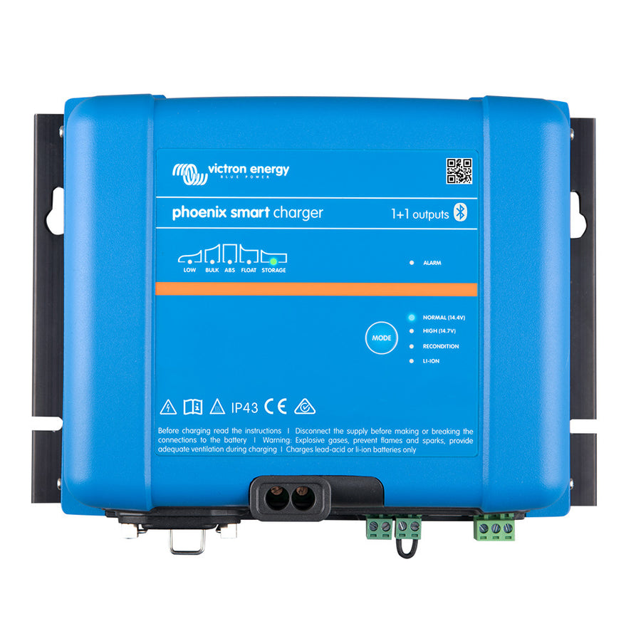 Victron Phoenix Smart IP43 Charger 2416 11 120240VAC Requires 515P Mains Cord PSC241651095