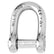 Wichard SelfLocking Allen Head Pin D Shackle  8mm Diameter  516 1304W