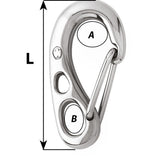 Wichard HR Safety Snap Hook  100mm Length  31516 2382W