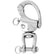 Wichard HR Snap Shackle With Clevis Pin Swivel  120mm Length  42332 2478W