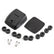 Scanstrut Horizontal Double Cable Seal  Black DSHD10BLK