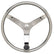 Uflex  V46  135 Stainless Steel Steering Wheel wSpeed Knob  No Wheel Nut V46