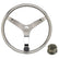 Uflex  V46  135 Stainless Steel Steering Wheel wSpeed Knob  Chrome Nut V46 KIT