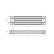 Tecnoseal Aluminum Yamaha Bar Anode fEngine Bracket 011121AL