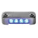 Attwood Blue LED Micro Light wStainless Steel Bezel  Vertical Mount 6350B7