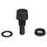 Attwood Straight Fuel Vent  Black Polypropylene 16073