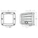 RIGID Industries DSeries Spot wAmber Pro Lens  Pair 20252