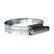Trident Marine 316 SS NonPerforated Worm Gear Hose Clamp  1532 Band  58  1516 Clamping Range  10Pack  SAE Size 8 7100121