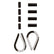 Scotty 1157 Stainless Steel Thimble Kit 1157