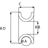 Wichard FRX15 Friction Ring  15mm 1932 21510W