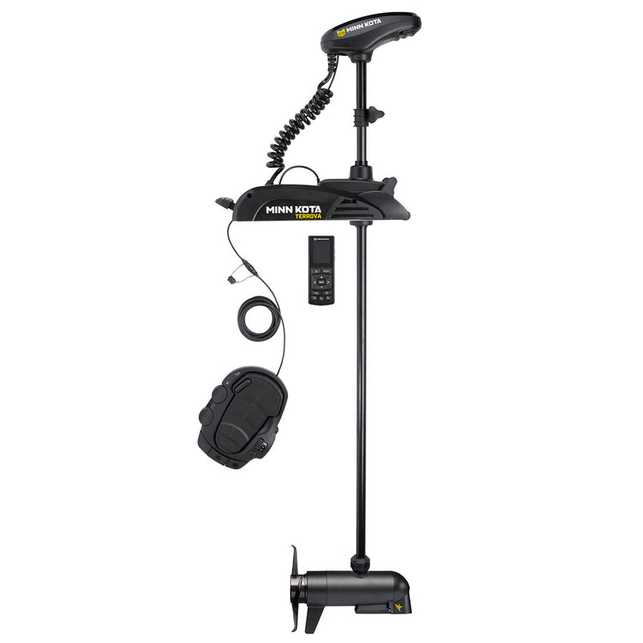 Minn Kota Terrova 112 Trolling Motor wWireless Remote  MEGA Down Imaging  36V  112LB  72 1358316